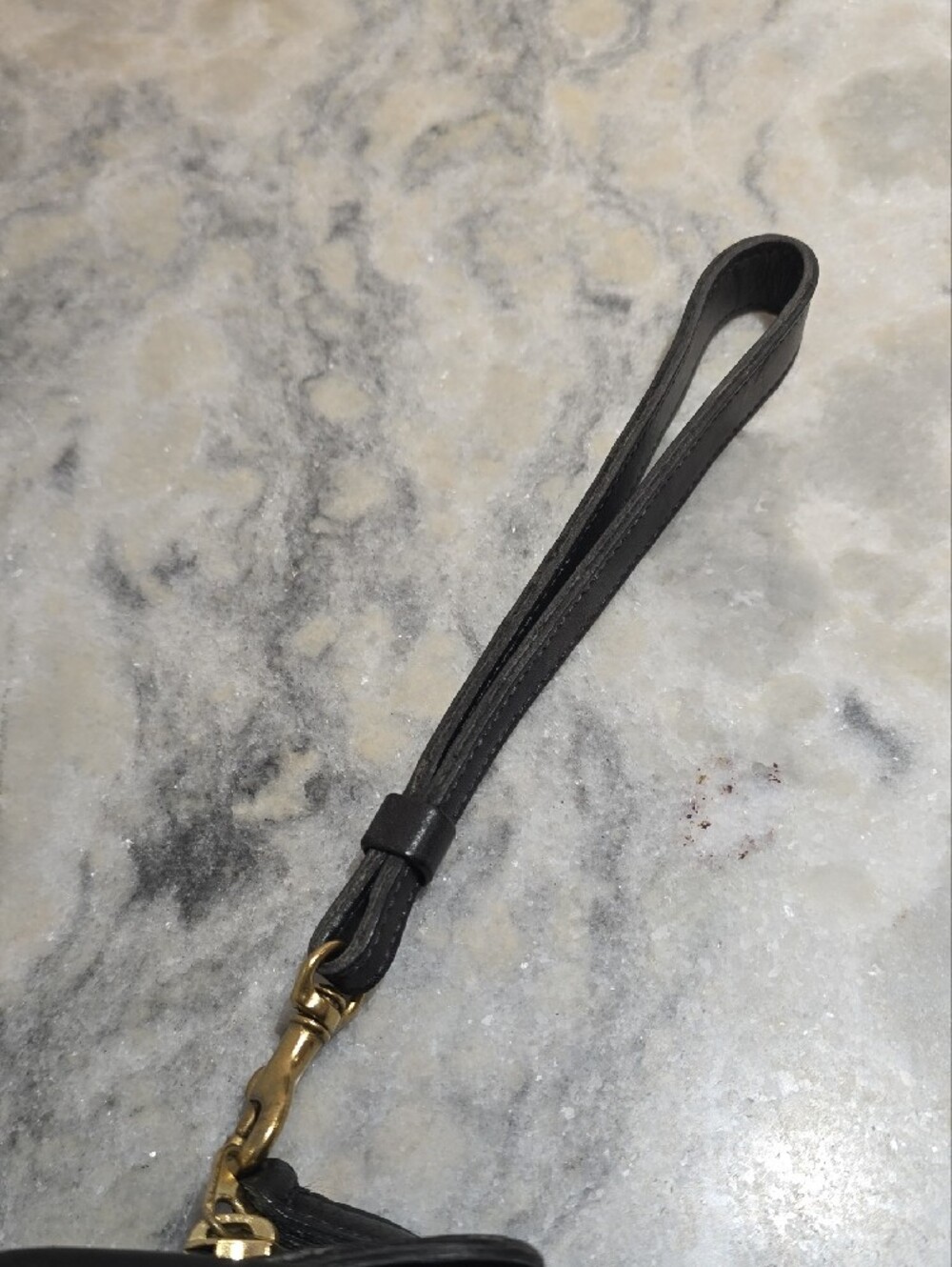 Coach Black Canvas And Leather Wristlet - Picture 14 of 16